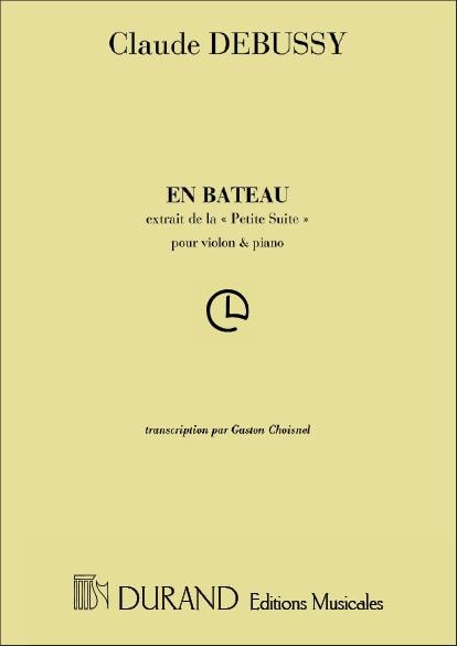 Debussy: En Bateau for Violin published by Durand